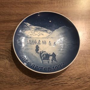 Bing & Grondahl Copenhagen Denmark Porcelain Plate